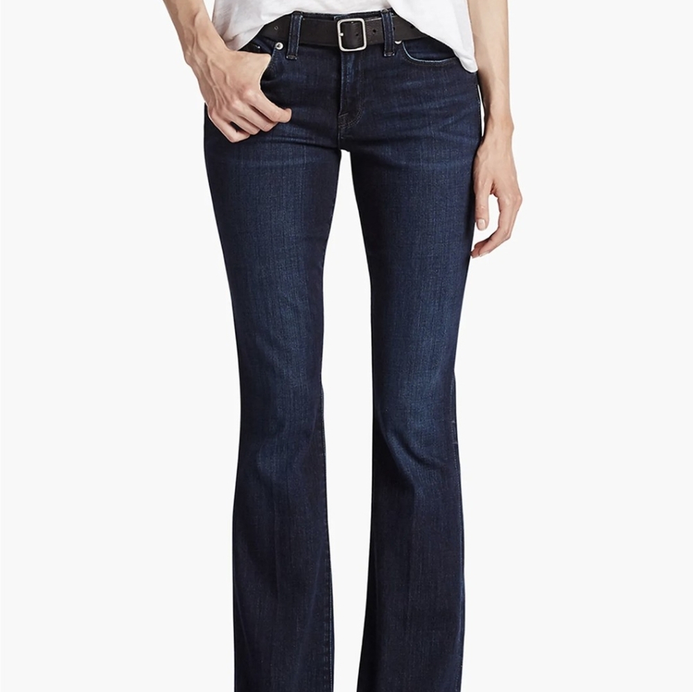 New Lucky Brand Sofia Boot Cut Ankle Mid-Rise Jeans Size 10/30 Dark Wash 7WC1005
